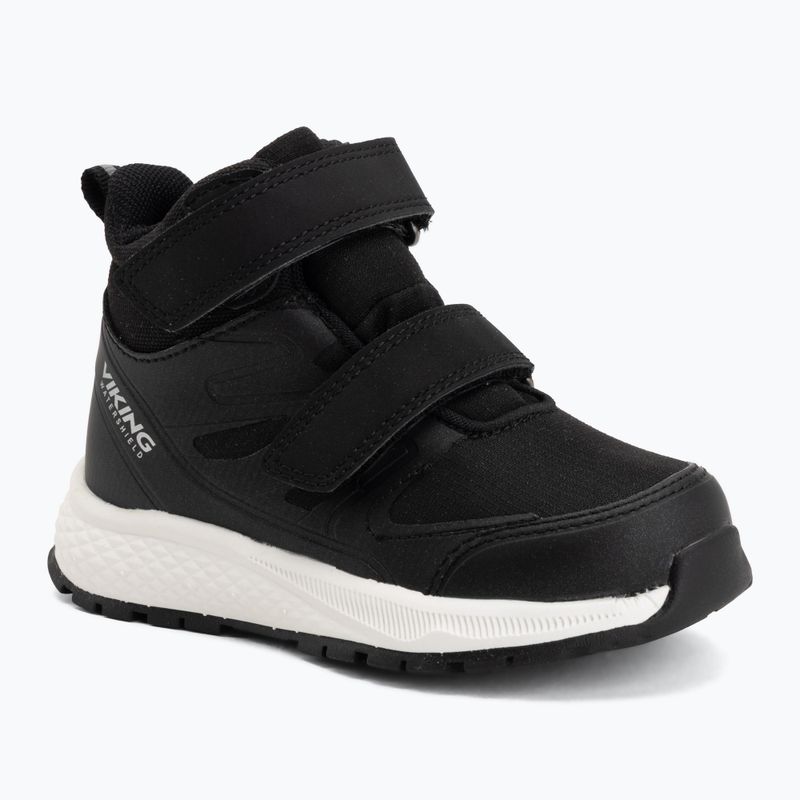 Dětská obuv Viking Footwear Equip Mid 2V Waterproof černá