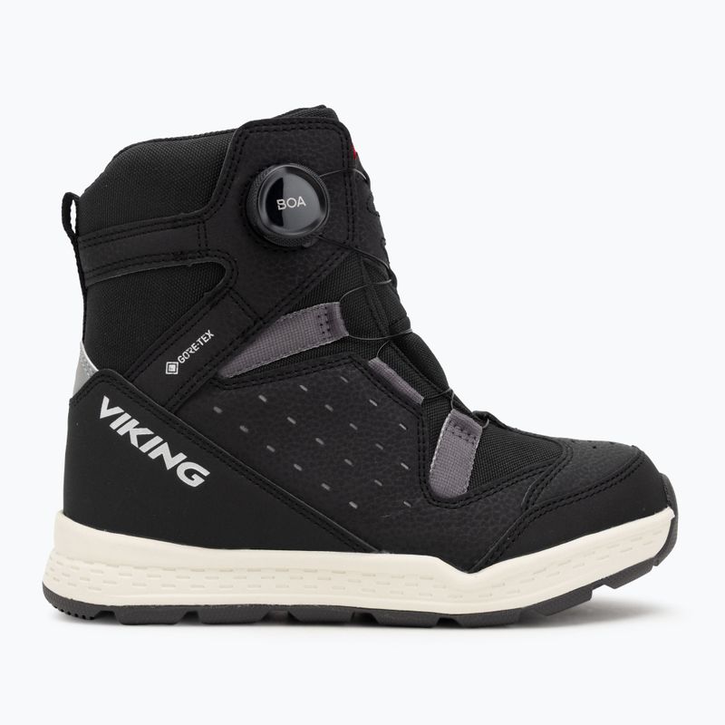 Dětské sněhule Viking Footwear Espo Reflex Warm GTX BOA black/black 2