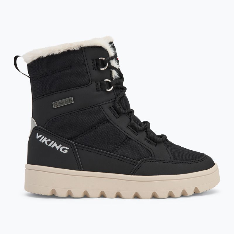 Dětské sněhule Viking Footwear Fleek Warm GTX Zip black 2