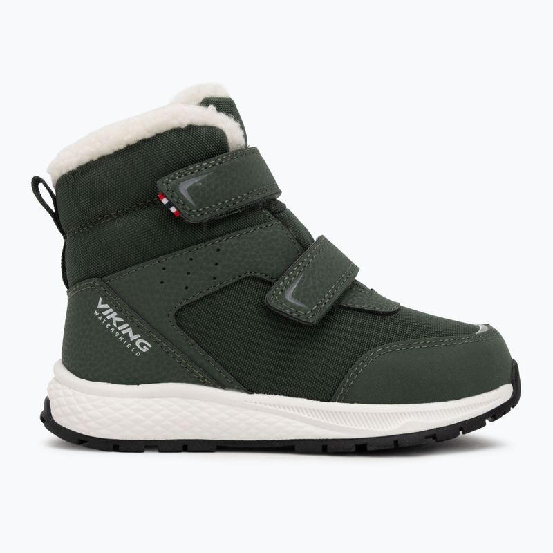 Dětské sněhule Viking Footwear Equip Warm Waterproof 2V pine/black 2