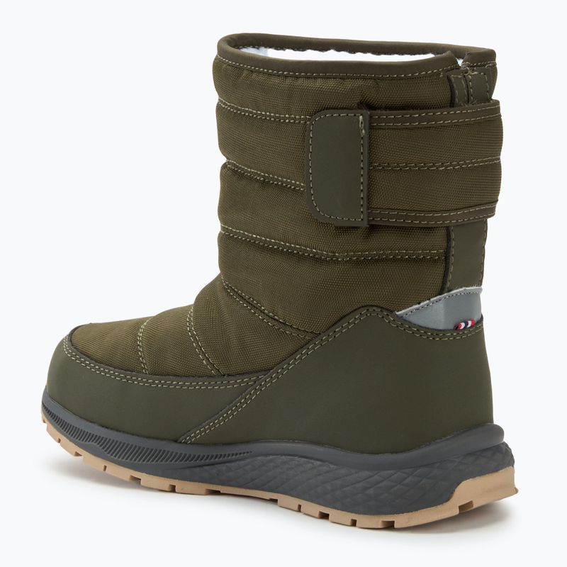 Dětské sněhule Viking Footwear Equip Warm Waterproof 1V Pull On olive 3