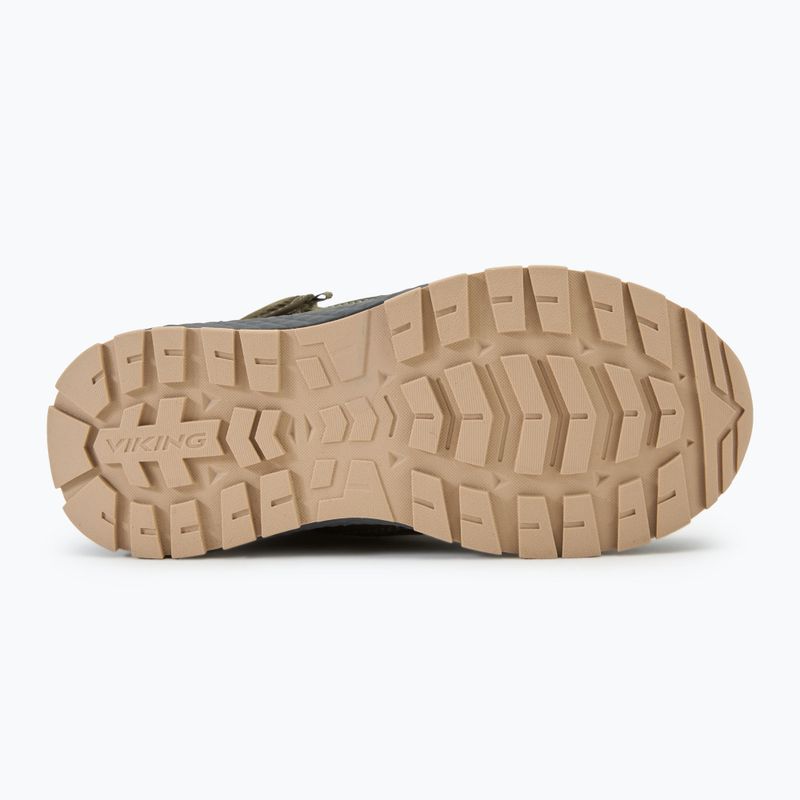 Dětské sněhule Viking Footwear Equip Warm Waterproof 1V Pull On olive 4