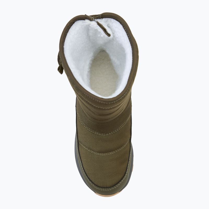 Dětské sněhule Viking Footwear Equip Warm Waterproof 1V Pull On olive 5