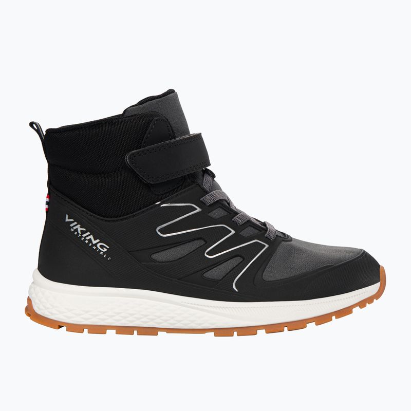 Dětské sněhule Viking Footwear Equip Defence Warm WP 1V black/charcoal 8