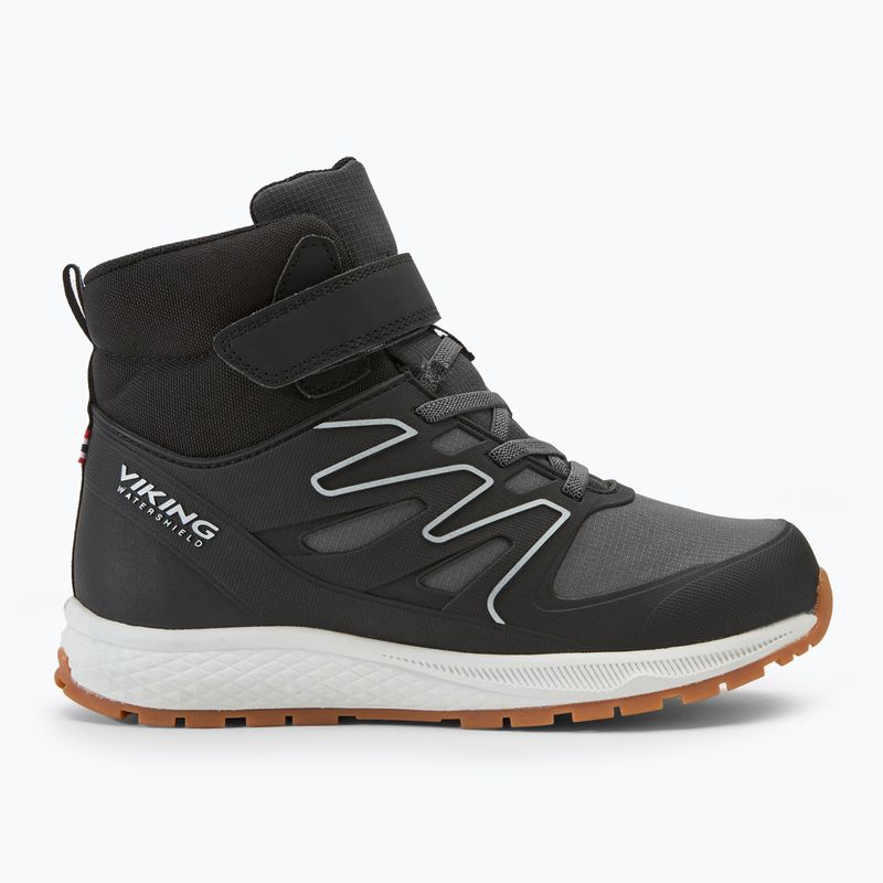 Dětské sněhule Viking Footwear Equip Defence Warm WP 1V black/charcoal 2