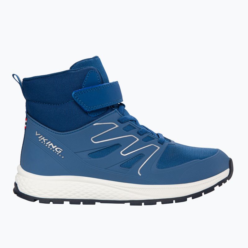 Dětské sněhule Viking Footwear Equip Defence Warm WP 1V blue/navy blue 9