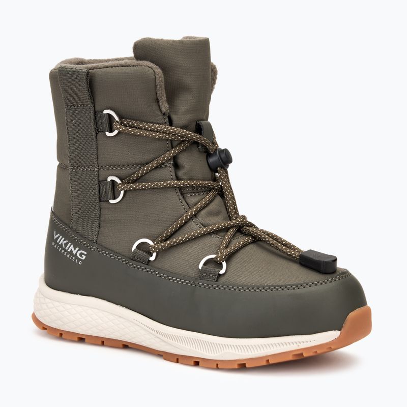 Dětské sněhule Viking Footwear Equip Warm Waterproof SL olive