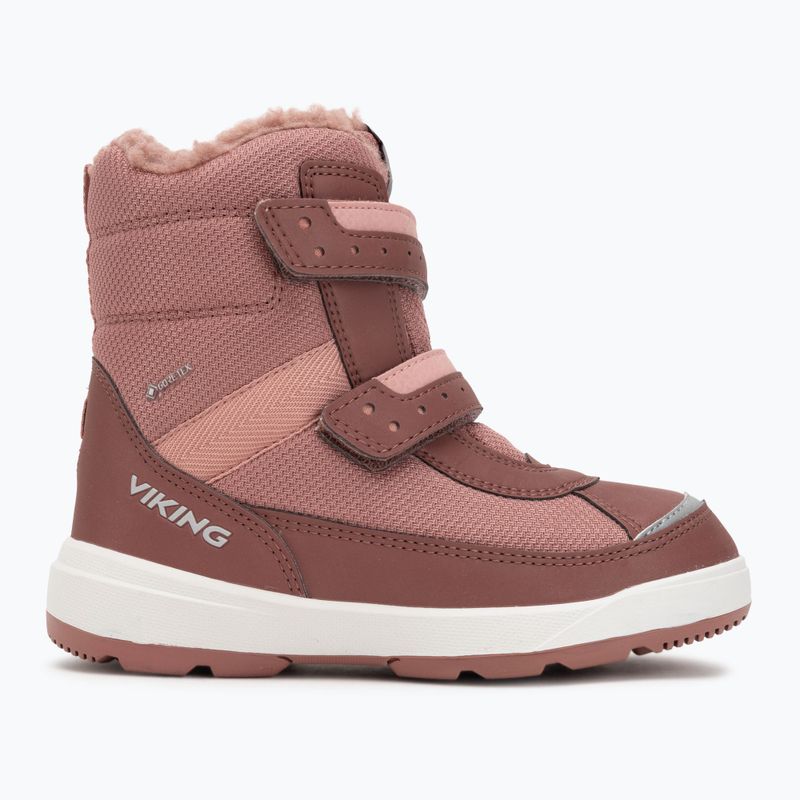 Dětské sněhule Viking Footwear Play Reflex Warm GTX 2V pink / light pink 2