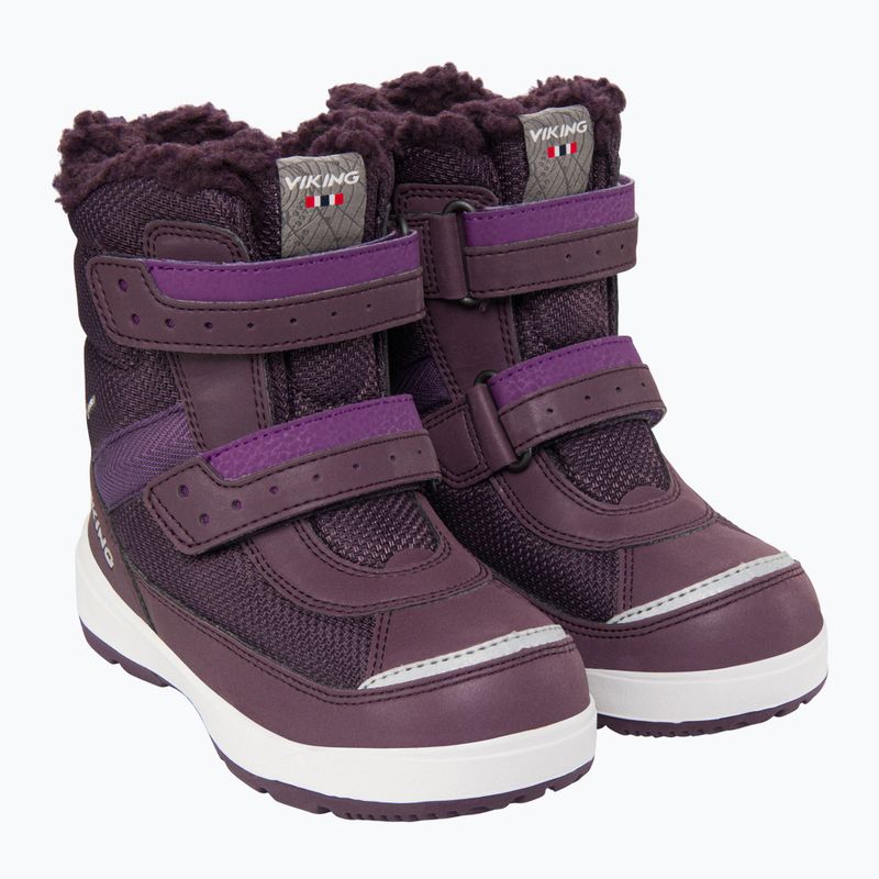 Dětské sněhule Viking Play Reflex Warm GTX 2V grape/purple 8