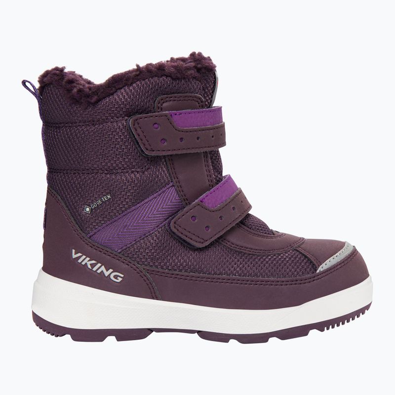 Dětské sněhule Viking Play Reflex Warm GTX 2V grape/purple 9