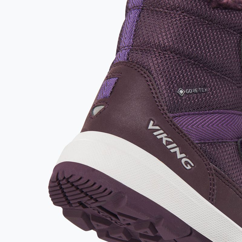Dětské sněhule Viking Footwear Play Reflex Warm GTX 2V grape/purple 8