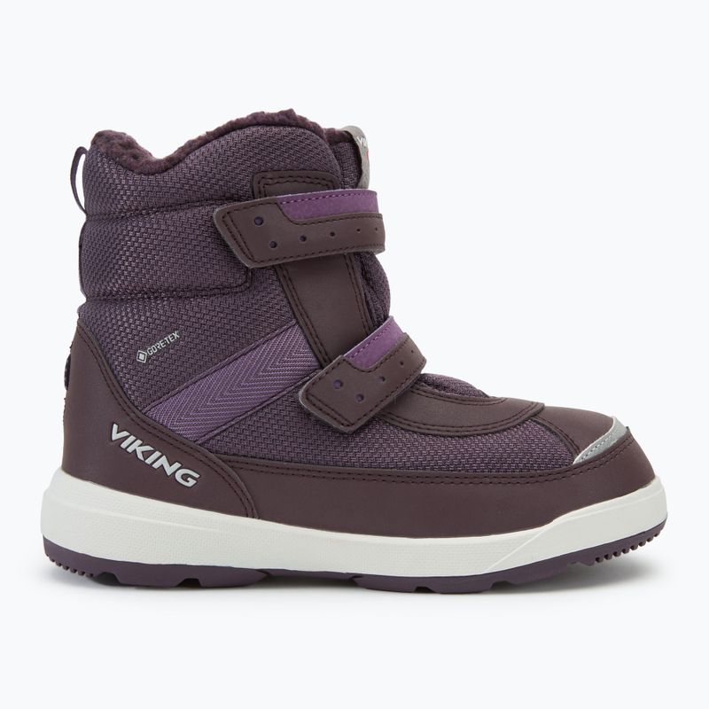 Dětské sněhule Viking Play Reflex Warm GTX 2V grape/purple 2