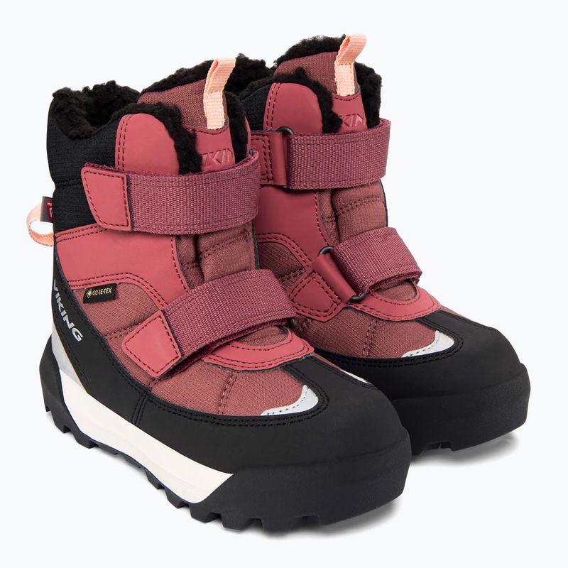 Dětské sněhule Viking Expower Warm GTX 2V dark pink 8