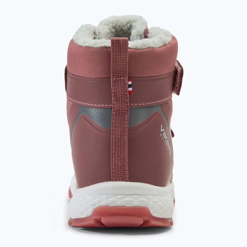Dětské sněhule Viking Footwear Equip Glow Warm WP 2V pink 6