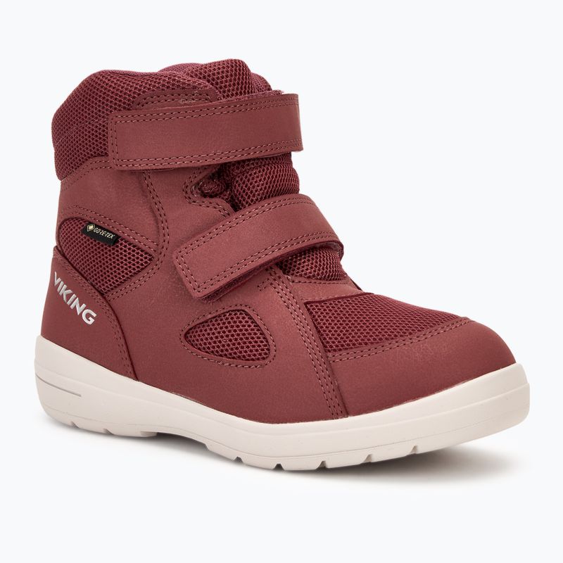 Dětské sněhule Viking Footwear Fun Warm GTX 2V dark pink