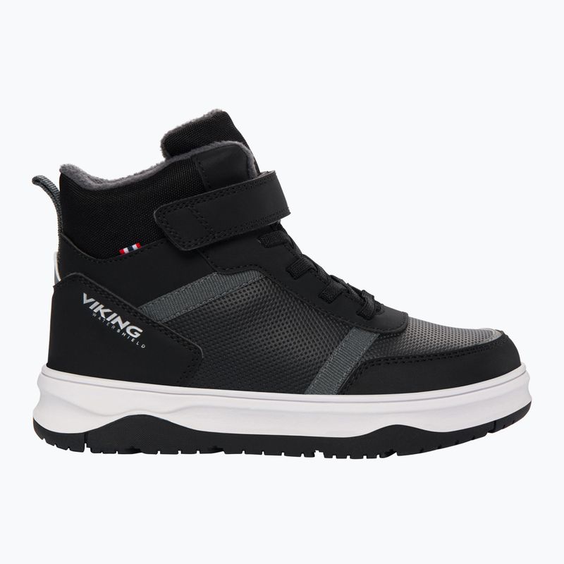 Dětské boty Viking Squad Warm Waterproof 1V black 9