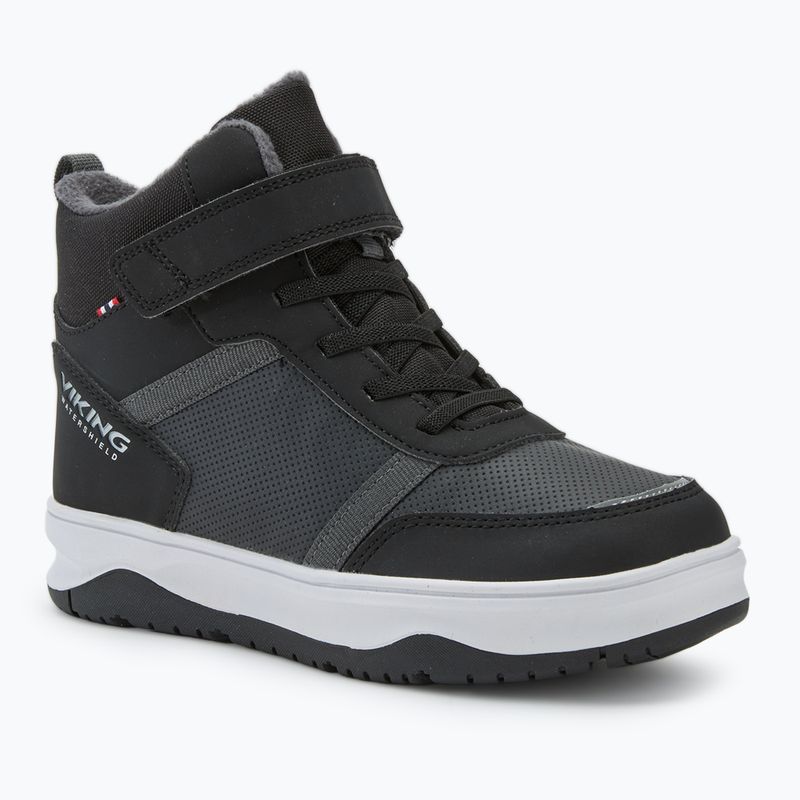 Dětské boty Viking Squad Warm Waterproof 1V black