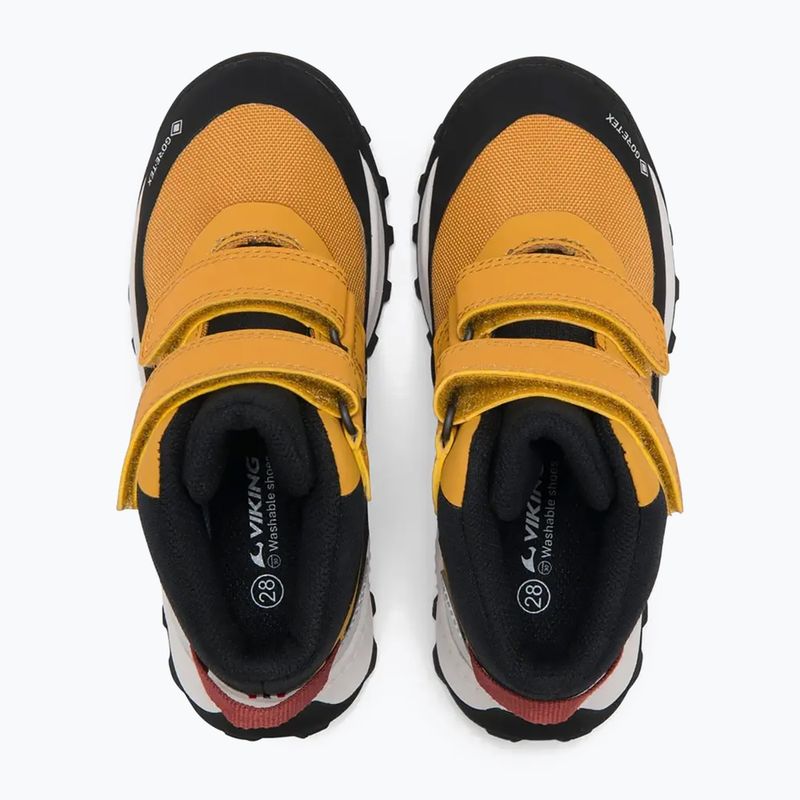 Dětská obuv Viking Footwear Expower Mid 2V Gore-Tex hořčicová 5