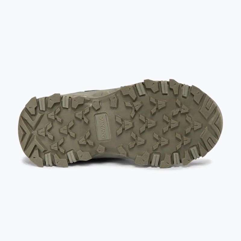 Dětské boty do vody Viking Track Mid 2V Waterproot olive 4