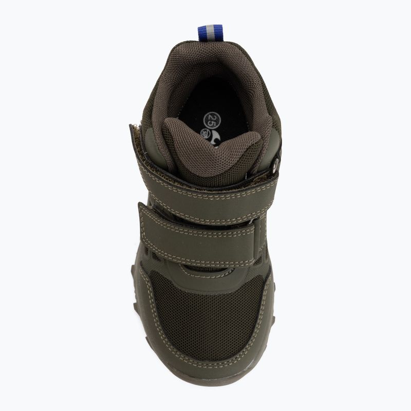 Dětské boty do vody Viking Track Mid 2V Waterproot olive 5