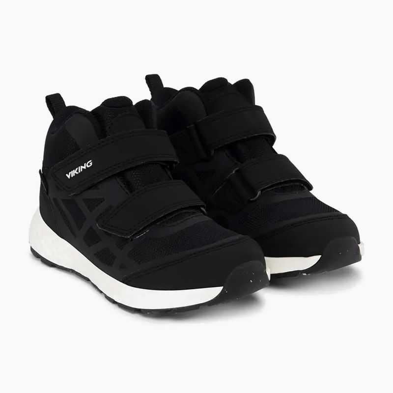 Dětská obuv Viking Footwear Veme Reflex Mid 2V Gore-Tex černá/bílá 10