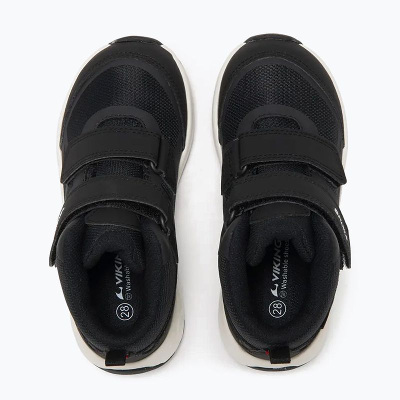 Dětská obuv Viking Footwear Veme Reflex Mid 2V Gore-Tex černá/bílá 12