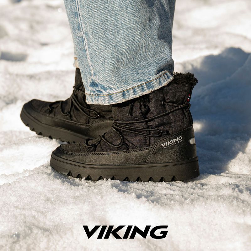 Sněhule Viking Footwear Snowflake Warm Waterproof SL black 9