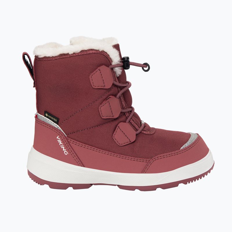 Sněhule Viking Footwear Toasty Warm GTX Zip dark pink