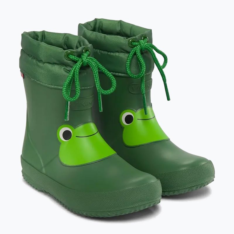 Dětské gumáky Viking Footwear Alv Indie Print zelené 10