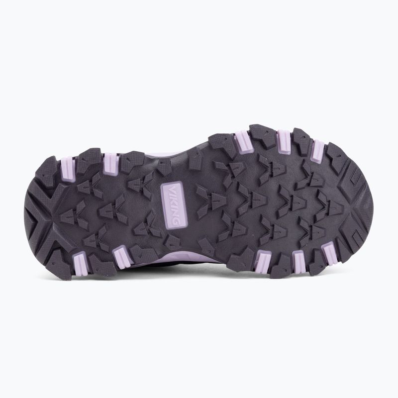 Dětské boty Viking Footwear Track Warm Waterproof 2V aubergine 4