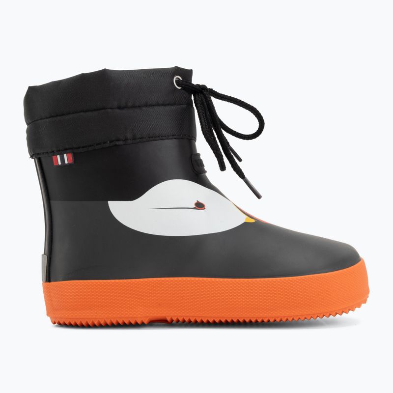 Dětské holínky Viking Alv Barefoot Paw Print black 2