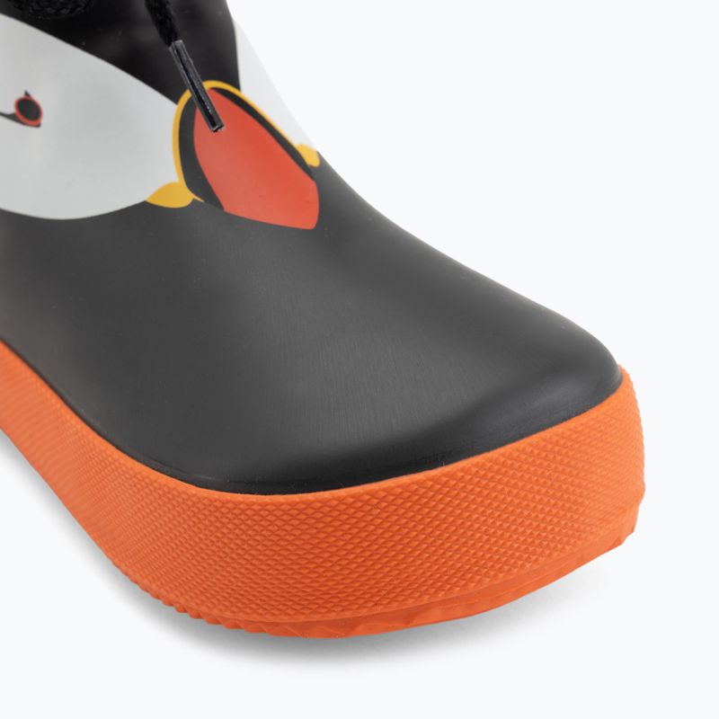 Dětské holínky Viking Alv Barefoot Paw Print black 7