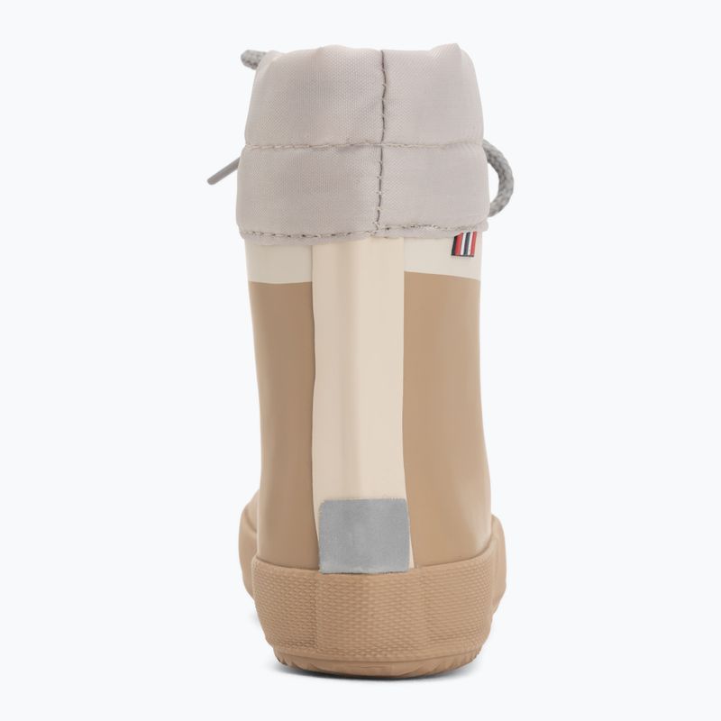 Dětské gumové boty Viking Footwear Alv Barefoot Paw Print béžové 6