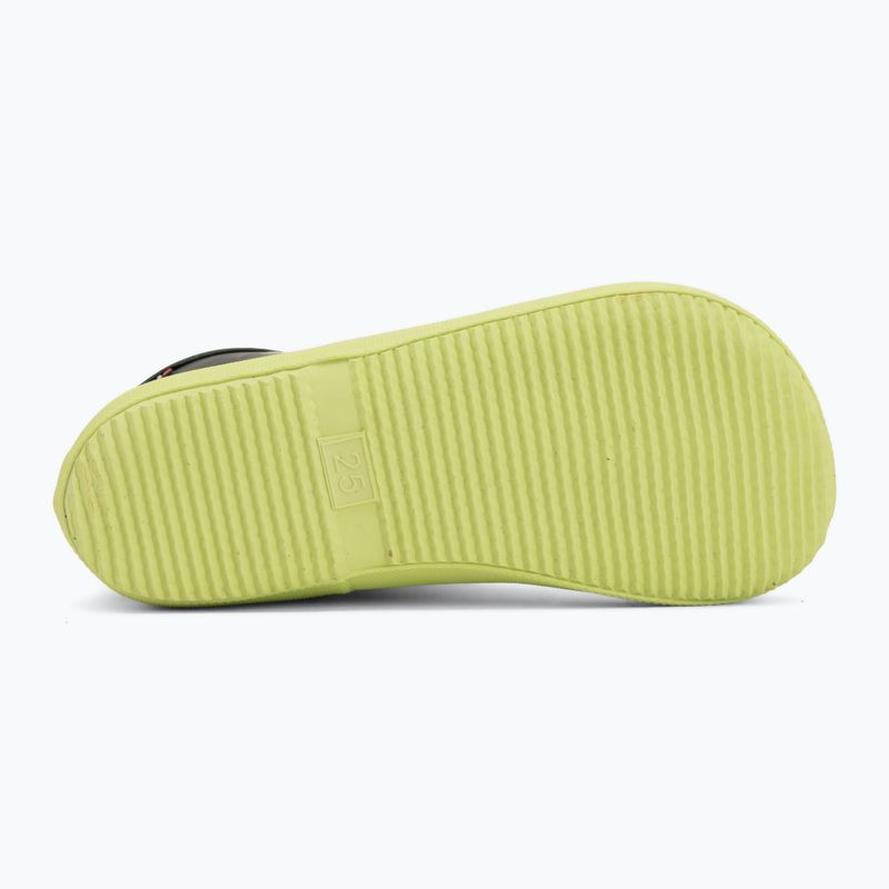 Dětské gumové boty Viking Footwear Alv Barefoot Paw Print světle zelená/zelená 4