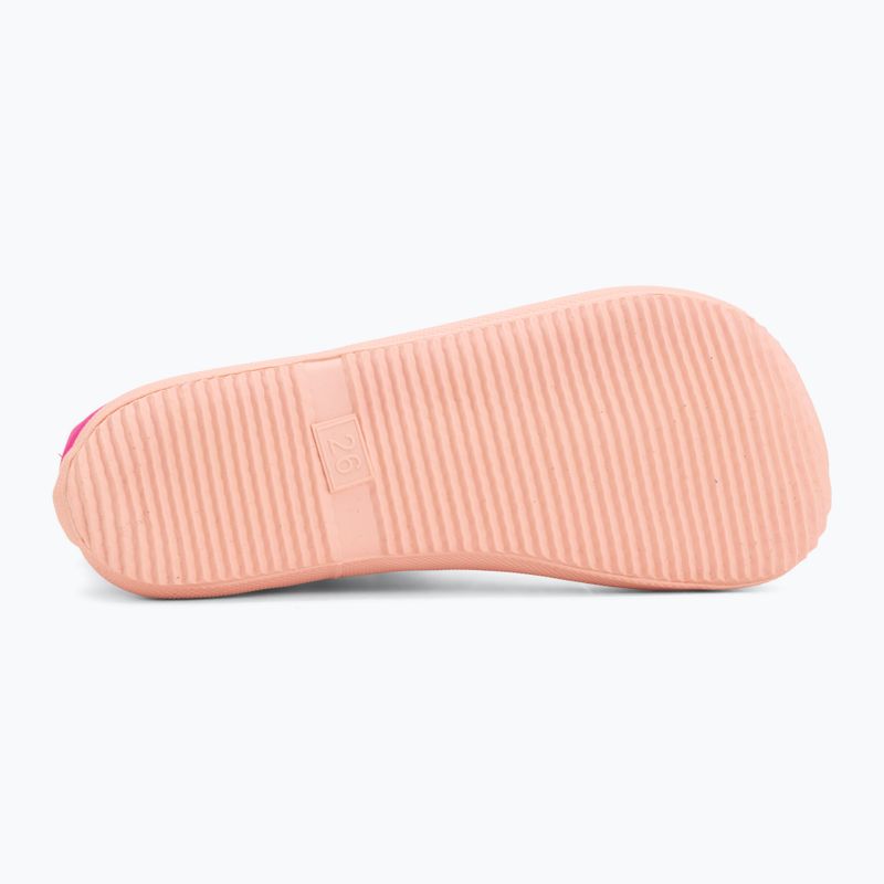 Dětské gumové boty Viking Footwear Alv Barefoot Paw Print světle růžová/magenta 4