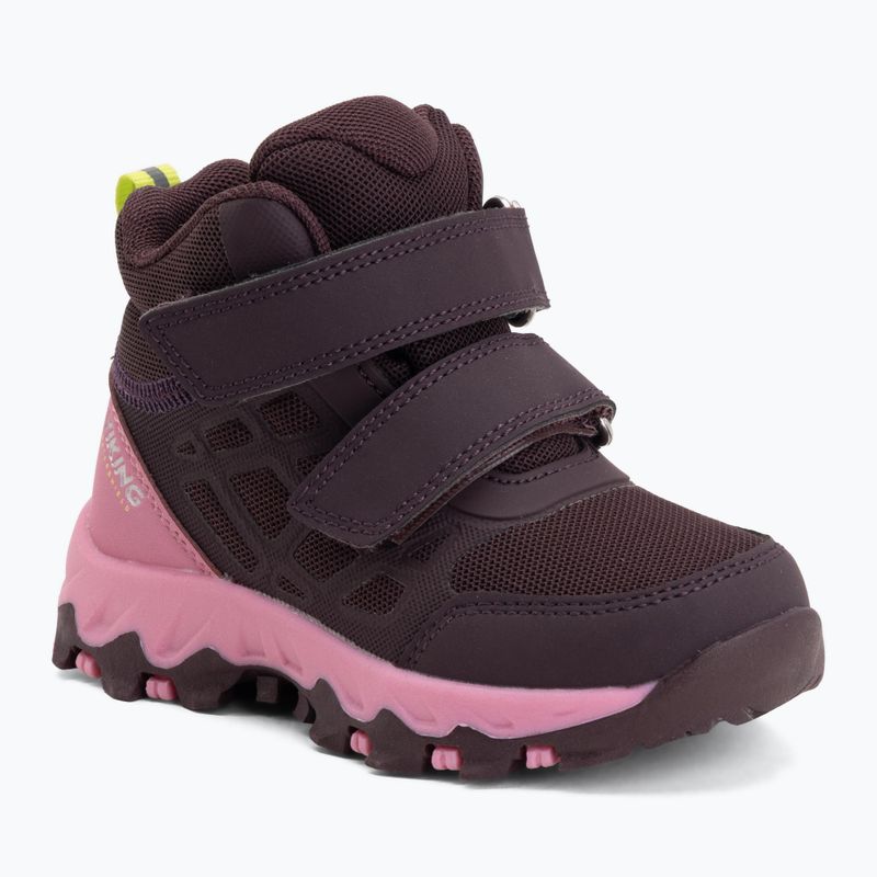 Dětské boty do vody Viking Track Mid 2V Waterproof plum/multi