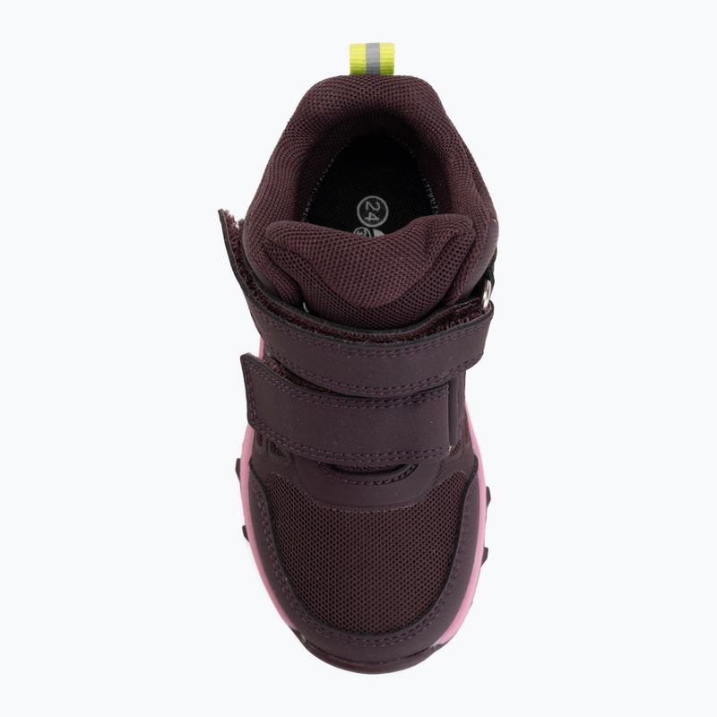 Dětská obuv Viking Footwear Track Mid 2V Waterproof švestková/multi 5