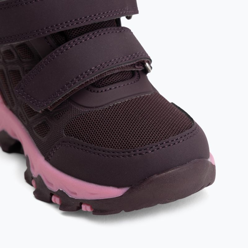 Dětské boty do vody Viking Track Mid 2V Waterproof plum/multi 7