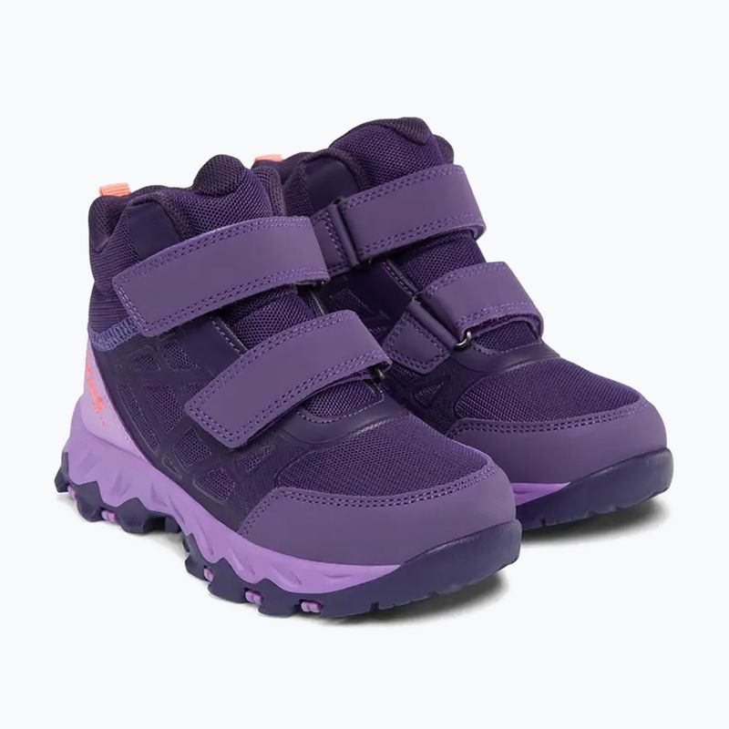Dětské boty do vody Viking Track Mid 2V Waterproof plum/multi 3