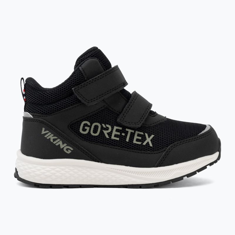 Dětská obuv Viking Footwear Bouncy Mid 2V Gore-Tex černá 2