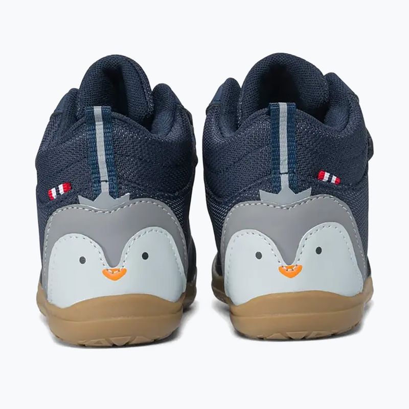Dětské barefoot boty Viking Footwear Alv Barefoot Mid 2V Waterproof navy 11