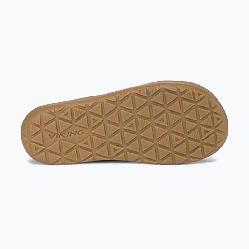 Dětské barefoot boty Viking Footwear Alv Barefoot Mid 2V Waterproof burgundské 12