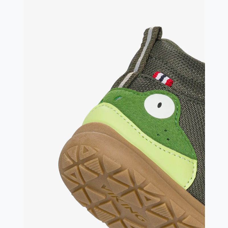 Dětské barefoot boty Viking Footwear Alv Barefoot Mid 2V Waterproof pine 17