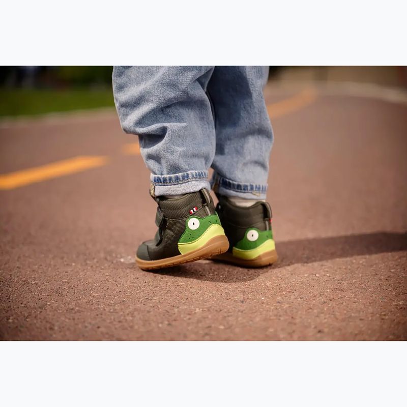 Dětské barefoot boty Viking Footwear Alv Barefoot Mid 2V Waterproof pine 19