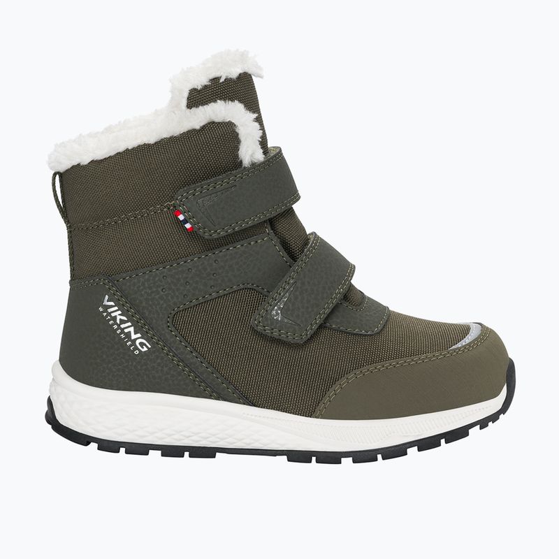 Dětské sněhule Viking Footwear Equip Warm Waterproof 2V olive
