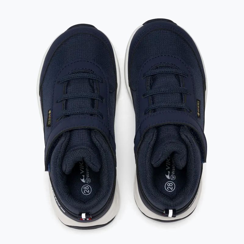 Dětská obuv Viking Footwear Fun Mid 1V Gore-Tex námořnická modrá 12
