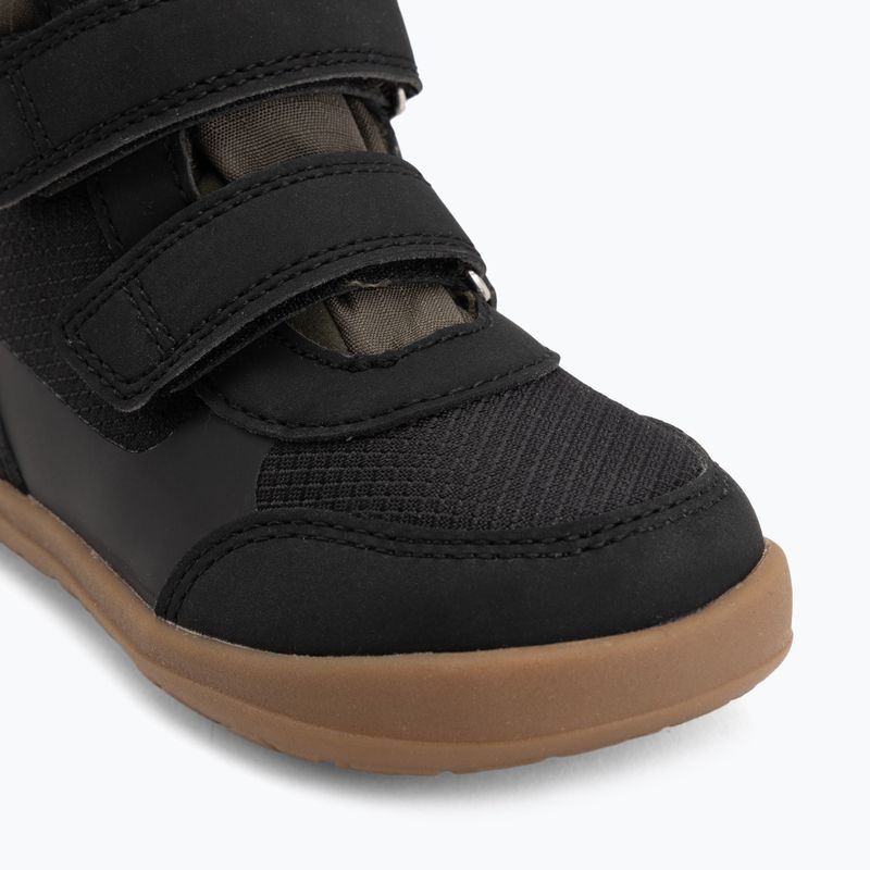 Dětské barefoot boty Viking Aspen Barefoot Mid 2V Waterproof black 7