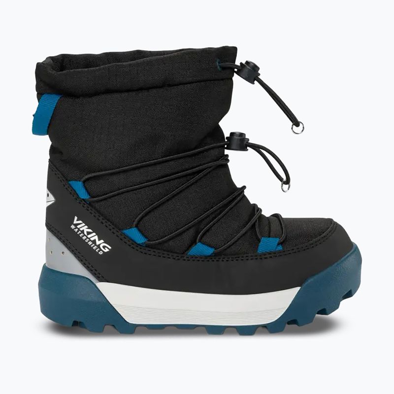Dětské sněhule Viking Footwear Spaceship Warm SC Waterproof black/dark blue