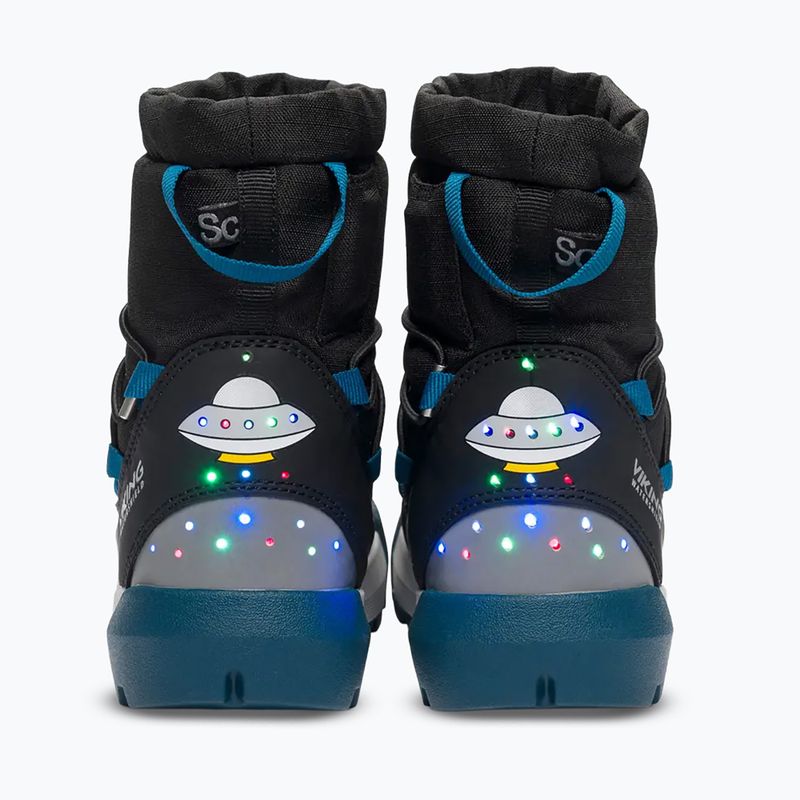 Dětské sněhule Viking Footwear Spaceship Warm SC Waterproof black/dark blue 4