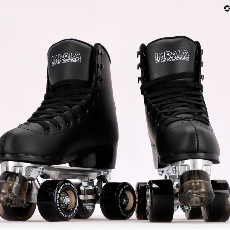 Dámské brusle IMPALA Quad Skate black IMPROLLER1 8